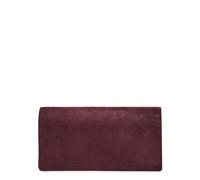 Metier Small Suede Jewellery Pouch - Burgundy - One Size