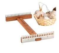 Métiers À - Outil De Ajustable En Bois, Métier À Sur Cadre, Cadre De Tissage Manuel | Kit Pour Atelier Studio Cours Artistiques École Maison Vacances Loisirs Créatifs Réunion