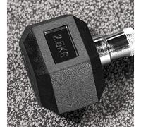 METIS Hex Dumbbells - Rubber Hex Dumbbell Weights [Pair] | Professional Grade Free Weights for Gym & Home Workouts - Full Set & Rack Available [2.5kg - 50kg] (2.5kg (Pair))