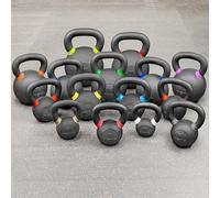 METIS Pro Cast Iron Kettlebells | Improve Your Strength Training with Premium-Quality Weights - Choose from Various Sizes [4-48kg] and 2 Set Options (Kettlebell Set: 4kg - 40kg)