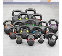 METIS Pro Cast Iron Kettlebells | Improve Your Strength Training with Premium-Quality Weights - Choose from Various Sizes [4-48kg] and 2 Set Options (Kettlebell Set: 4kg - 48kg)