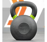 METIS Pro Cast Iron Kettlebells | Improve Your Strength Training with Premium-Quality Weights - Choose from Various Sizes [4-48kg] and 2 Set Options (40kg)