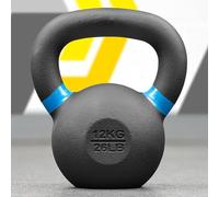 METIS Pro Cast Iron Kettlebells | Improve Your Strength Training with Premium-Quality Weights - Choose from Various Sizes [4-48kg] and 2 Set Options (12kg)