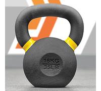 METIS Pro Cast Iron Kettlebells | Improve Your Strength Training with Premium-Quality Weights - Choose from Various Sizes [4-48kg] and 2 Set Options (16kg)
