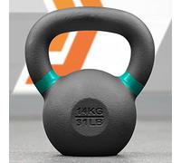 METIS Pro Cast Iron Kettlebells | Improve Your Strength Training with Premium-Quality Weights - Choose from Various Sizes [4-48kg] and 2 Set Options (14kg)