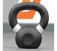 METIS Pro Cast Iron Kettlebells | Improve Your Strength Training with Premium-Quality Weights - Choose from Various Sizes [4-48kg] and 2 Set Options (4kg)