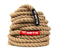 METIS Tug of War Rope | Heavy-Duty Rope Designed with Synthetic Leather Ends - Ideal for Sports Days & Team Building Activities (33m)