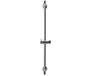 Metlex by Croydex 800mm Shower Riser Rail Adjustable Brackets Chrome AM182641