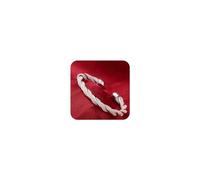 Metmejiao Fashion Women Jewelry Bangle Solid 925 Sterling Silver Bangle Bracelet Gift, One Size, Sterling Silver Silver, no gemstone