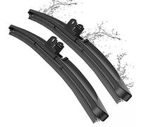 METO T6 Silicone Windshield Wiper Blades, 26 and 18 inches (set of 2)