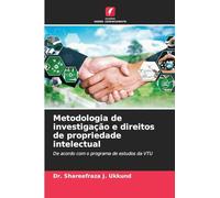 Metodologia de investigação e direitos de propriedade intelectual: De acordo com o programa de estudos da VTU