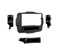 Metra 99-6532B Single DIN Dash Kit for 2015 - Jeep Renegade (Black)