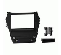 Metra Faceplate for Hyundai Santa Fe with NAV 2013-2019, Black, 10.5x10.5x2.73 Inches