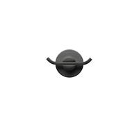 Metra Flexi-Fix Double Robe Hook, Matt Black