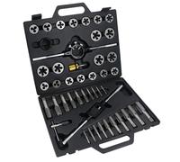 Metric 45pc Large Tap and Die Set Rethreading/Rethreader Tool M6 - M24 AT222