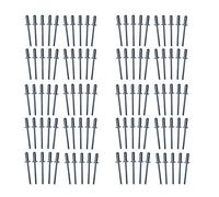 Metric Aluminium Blind Pop Pot Rivets Set Fastener Fastening 4mm x 10mm 100pc