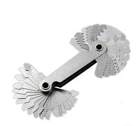 Metric and Inch Thread Pitch Cutting Gauge Set 60° 55° Stainless Steel 40pc Accuracy Screw Thread Measuring Inspection Gage Tool