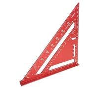 Metric Carpenters - Roof Beams, Aluminium Alloy, 90 Degree Thickened Triangular Ruler Woodworking - Tools Carpenters Made of All Alloy