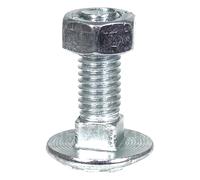 Metric Carriage Bolt & Nut M8 x 25mm Replacement for Ferguson TE20 TEA20 TED20 TEF20 Tractor