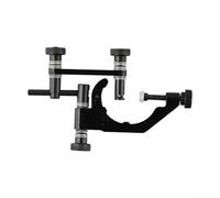 Metric-Dial Indicator Kit,ForDial Indicator Stand With Lever Bracket For Test And Measurement, 0.0005" Graduations, 1-7/8" Height, Metal Housing, Suitable For Engineers And Mechanics(black)