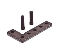 Metric L Shape Measuring Ruler TN - 0619, Woodworking Square Ruler, 90 Degree Angle Square with Clear Scales, Aluminum Alloy Woodworking Scriber Tool for Precise Measuring and Mark