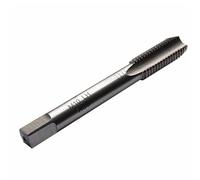 Metric Left-Hand Tap M10×1.0 mm, High-Speed Steel Threading Tool for Metalworking, Compatible with Manual Tap Wrenches