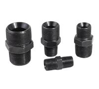 Metric M to 1/8 1/4 3/8 1/2 3/4 Inch Hydraulic Thread Fitting Adapter High Pressure Oil Pipe Connector Joint(M33x1.5,1/2")