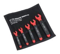 Metric MM Insulated VDE Spanner Set 5pc 7mm - 14mm GS Approved to 1000 V