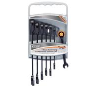 Metric Ratcheting Combination Spanner Set Draper Hi-Torqï¿½ (7 Piece)