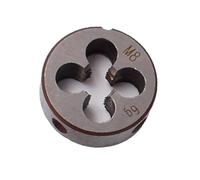 Metric Right Hand Round Die, Machine Thread Die, Screw Thread Cutting Die for Mold Machining, Alloy Steel (M8x1.25)