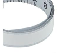 Metric Ruler Miter Saw Track Tape Measure Steel Backed 1M 2M with for Precise Measurements on Workbench and Workshop Tools (2M-Left To Right)