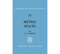 Metric Spaces: 57 (Cambridge Tracts in Mathematics, Series Number 57)