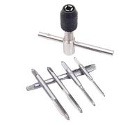 Metric Tap Screw Taps Wrench Tapping Threading Tool Screwdriver Tap Holder Hand Tool Thread Tap M3-M8