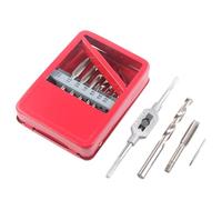 Metric Tap Set - 16 Pieces Thread Cutting Tool Kit Durable Metallurgy Repair Equipment Precision Screw Pipe Tapping Solution Compatible With