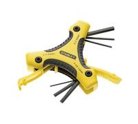 Metric Triangle Hexagon Key Set, 9 Piece Stanley Multi One Size