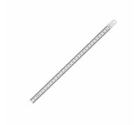Metrica 24061 Ruler Chrome-Plated Flexible 150 mm