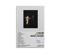 METRO BOOMIN HEROES & WILLAINS Rapper Music Signed Limited Album Cover Prints Posters Canvas Wall Art Room Aesthetic Posters Music Classroom Bedroom Wall Decor Art 12x18inch(30x45cm) Unframe-style