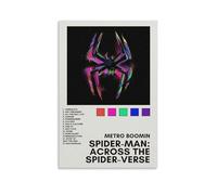 Metro Boomin Spider-Man Across The Spider-Verse Anti Splash Art Posters Living Room And Bedroom Hanging Paintings Suitable for Multiple Scenarios No Need for Punching Easy to Install Suitable for Gift