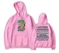 Metro Boomin SUMMA '25 Hoodies Women/Men Long Sleeve Sweatshirts Pullover Streetwear (Pink,XXS)
