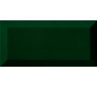 Metro Bottle Green Ceramic Wall Bathroom Tile Subway Brick Effect 100mm x 200mm Bevelled Edge Kitchen Tiles Gloss Finish 1m2 Box of 50