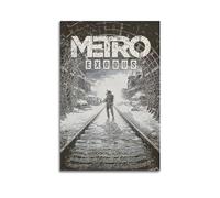 Metro Exodus Game Poster Poster Decorative Painting Canvas Wall Posters And Art Picture Print Modern Family Bedroom Decor Posters 12x18inch(30x45cm)