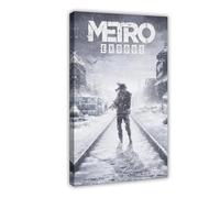 Metro Exodus Poster (3) Canvas Poster Wall Art Decor Print Picture Paintings for Living Room Bedroom Decoration 16x24inch(40x60cm)