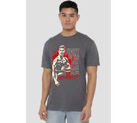 Metro-Goldwyn-Mayer Studios Bloodsport To The Death T-Shirt, Charcoal in Grey | Size: 4XL Metro-Goldwyn-Mayer Studios Grey 4XL
