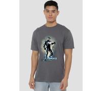 Metro-Goldwyn-Mayer Studios Robocop Break On Through T-Shirt, Charcoal in Grey | Size: 2XL Metro-Goldwyn-Mayer Studios Grey 2XL
