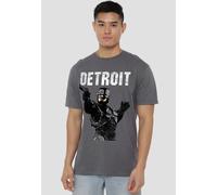Metro-Goldwyn-Mayer Studios Robocop Detroit T-Shirt, Charcoal | Size: 2XL Metro-Goldwyn-Mayer Studios Charcoal 2XL