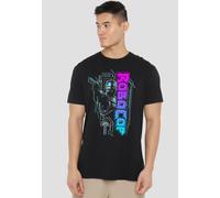 Metro-Goldwyn-Mayer Studios Robocop Robo Neon T-Shirt, Black | Size: 2XL Metro-Goldwyn-Mayer Studios Black 2XL