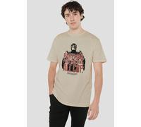 Metro-Goldwyn-Mayer Studios Robocop Vintage Tagline T-Shirt, Sand in Yellow | Size: 2XL Metro-Goldwyn-Mayer Studios Yellow 2XL