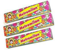 METRO MILAN CAT INCENSE STICK for Prayer & Pooja 3 PACKs,Total 54 STICKs (18 STICKs in Each Pack) - (Same Day Dispatch)