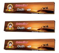 Metro Milan Oudh Large INCENSE STICK - Flavour for Prayer & Pooja 3 PACKs,Total 54 STICKs (18 STICKs in Each Pack) - (Same Day Dispatch)