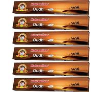 Metro Milan Oudh Large INCENSE STICK - Flavour for Prayer & Pooja 6 PACK,108 STICKs (18 STICKs Each Pack) - (Same Day Dispatch)